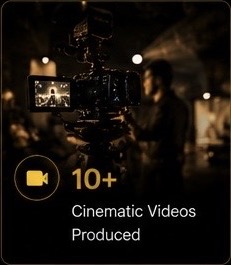 10 plus cinematic videos produced